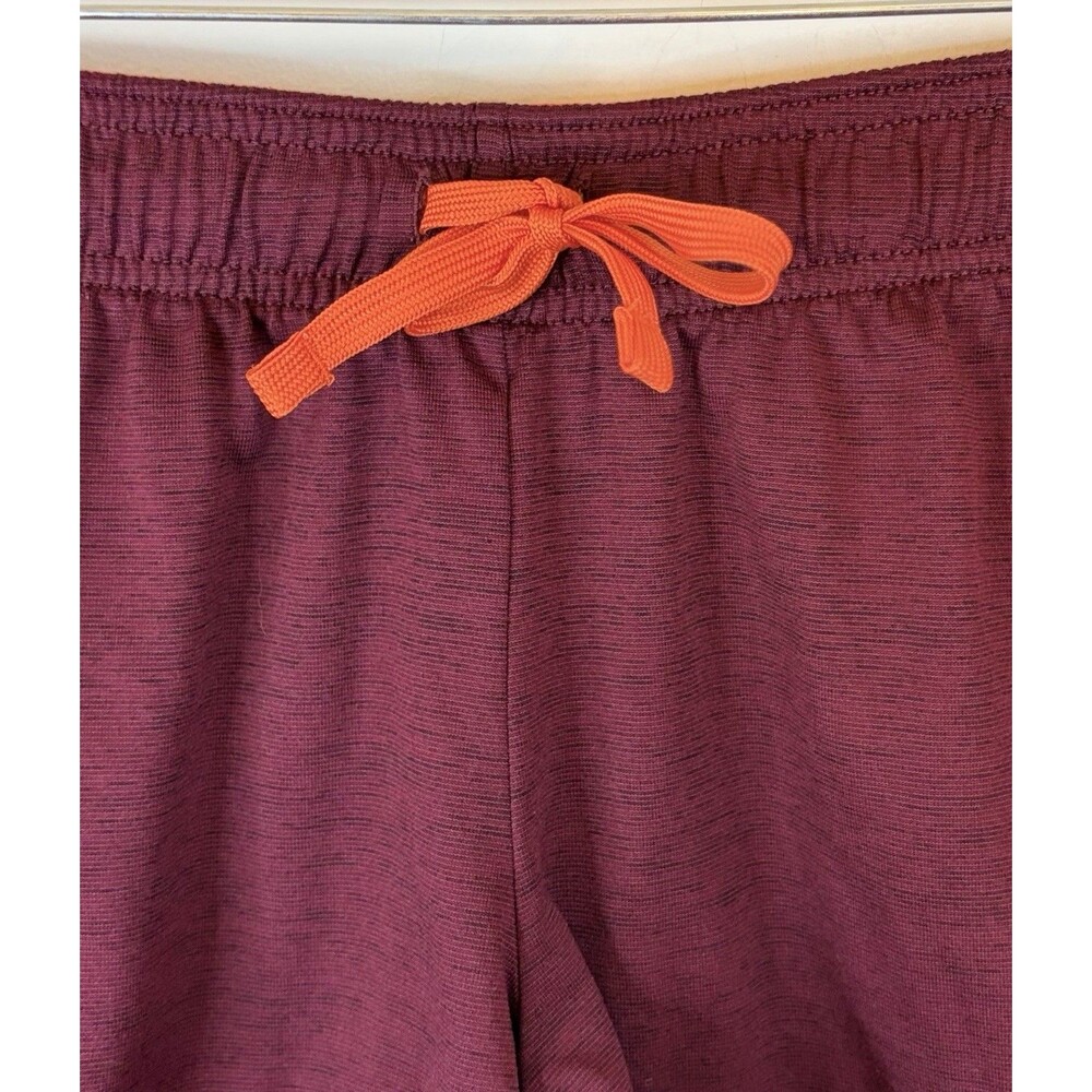 VIRGINIA TECH Hokies Women Med Maroon Nike DriFit Running Athletic Shorts Lined - Picture 4 of 10